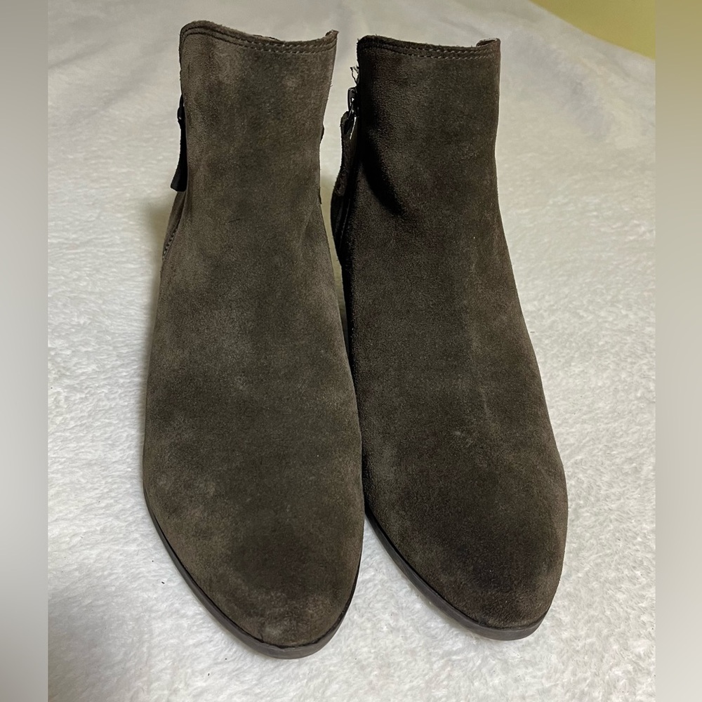 - Frye Women Brown Ankle Boots Sz 10 - Picture 2 of 10